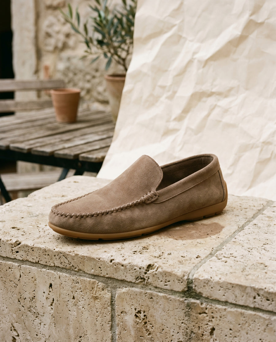 N° 07 · Mokassin Veloursleder