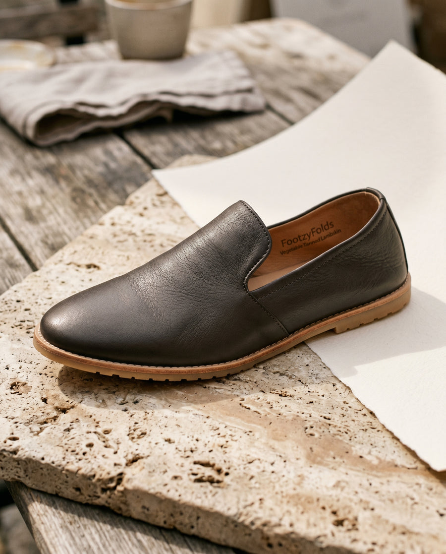 N° 02 · Faltbarer Slip-On Graphit