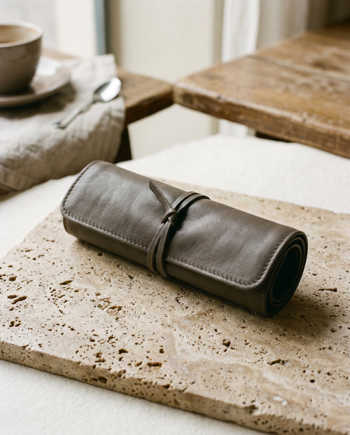 Carry-Roll Lammleder, Travel-Roll für Schuh, Karten, Pen, Ansicht 1
