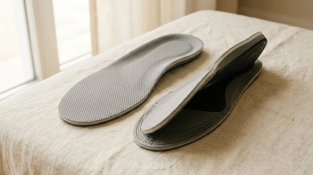 Nahaufnahme der Footzy Folds Einlage